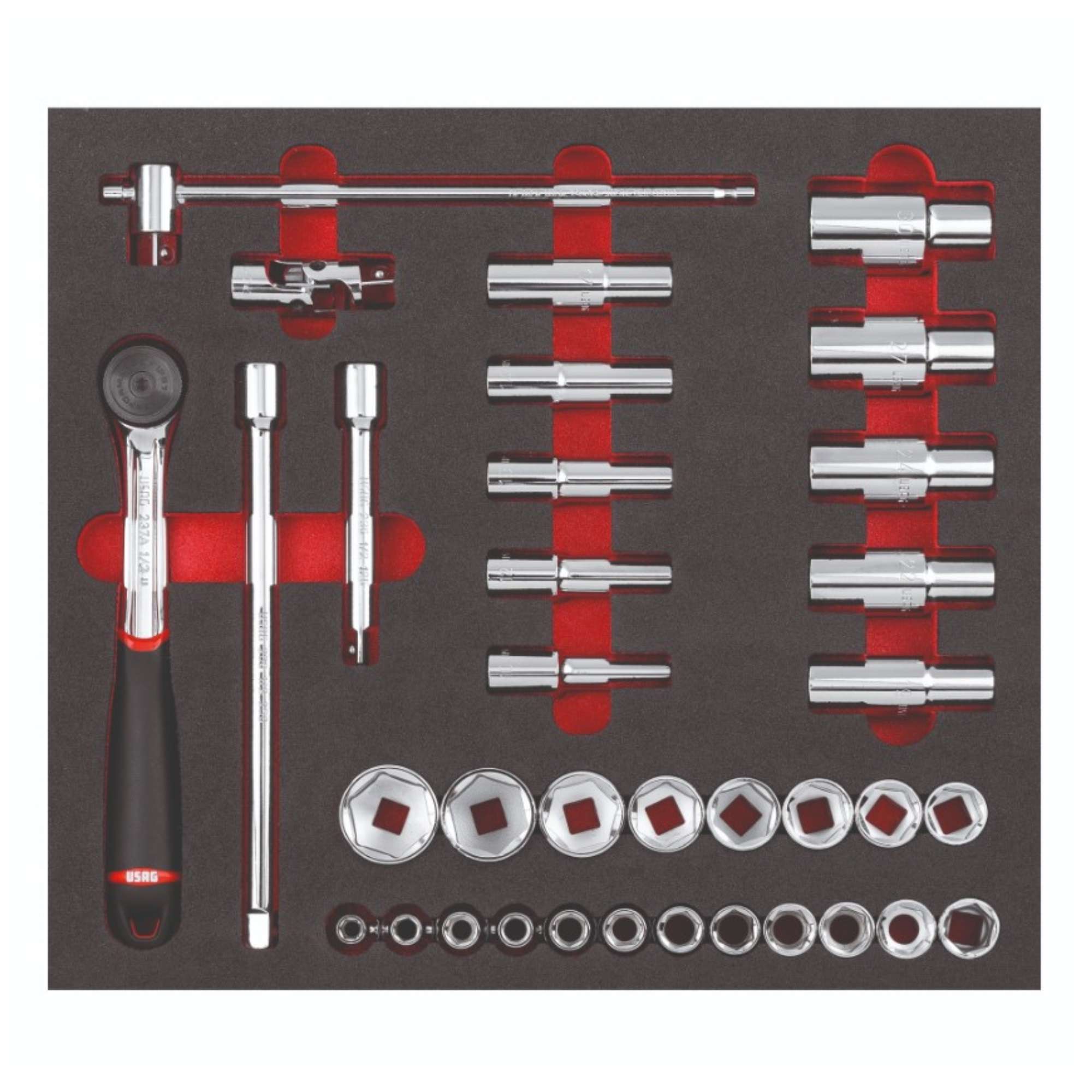 Modulo in spugna bicolore assortito di 35 pezzi - Usag U05190988