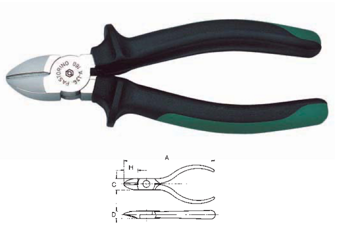 Tronchese per elettricisti da 160mm - Pastorino 341A0003