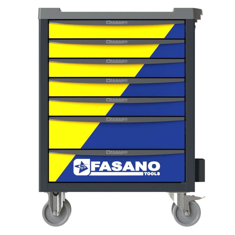 Carrello porta utensili 7 cassetti Versatile, capiente, sicuro - Fasano Tools