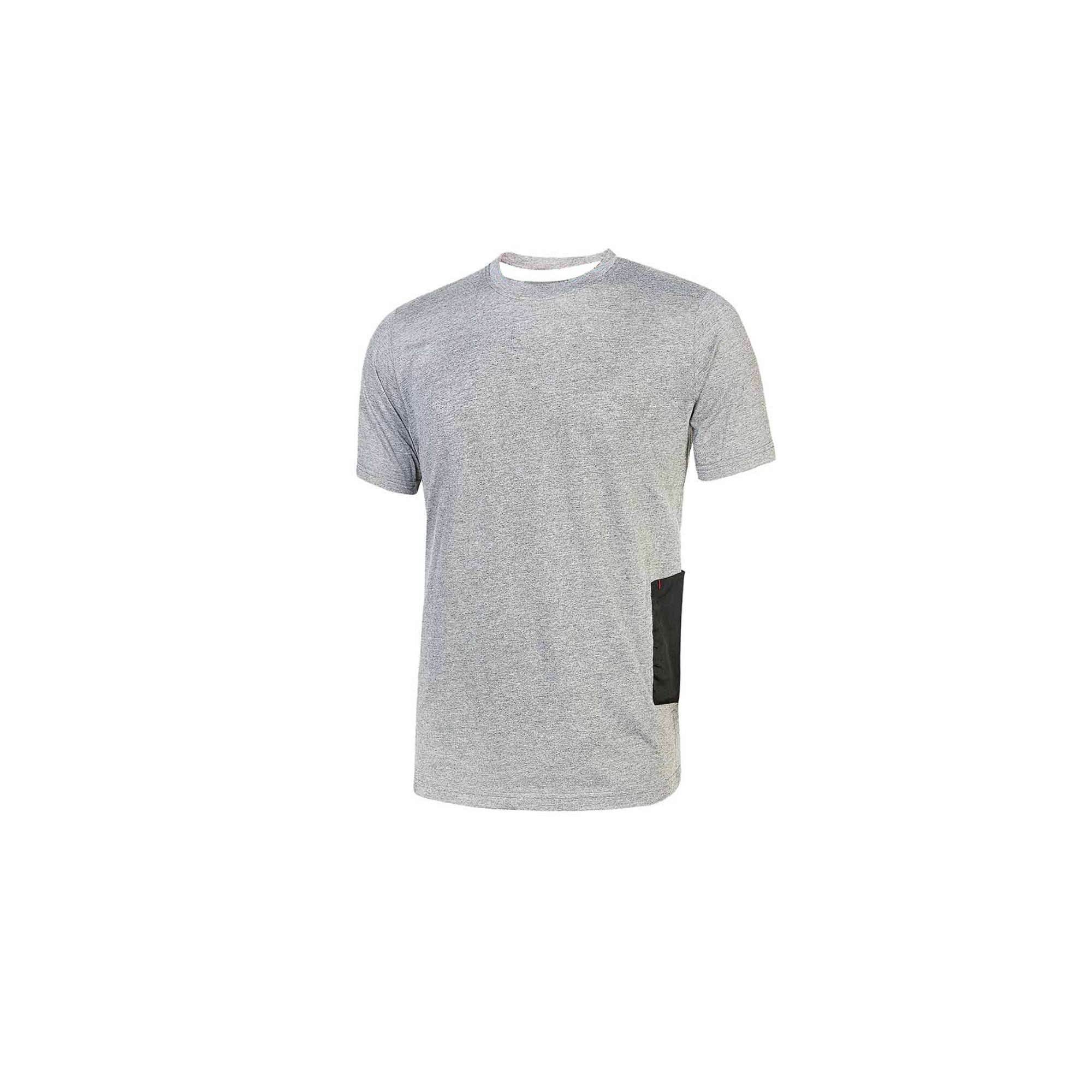 T-Shirt grey silver - U-Power EY138GS