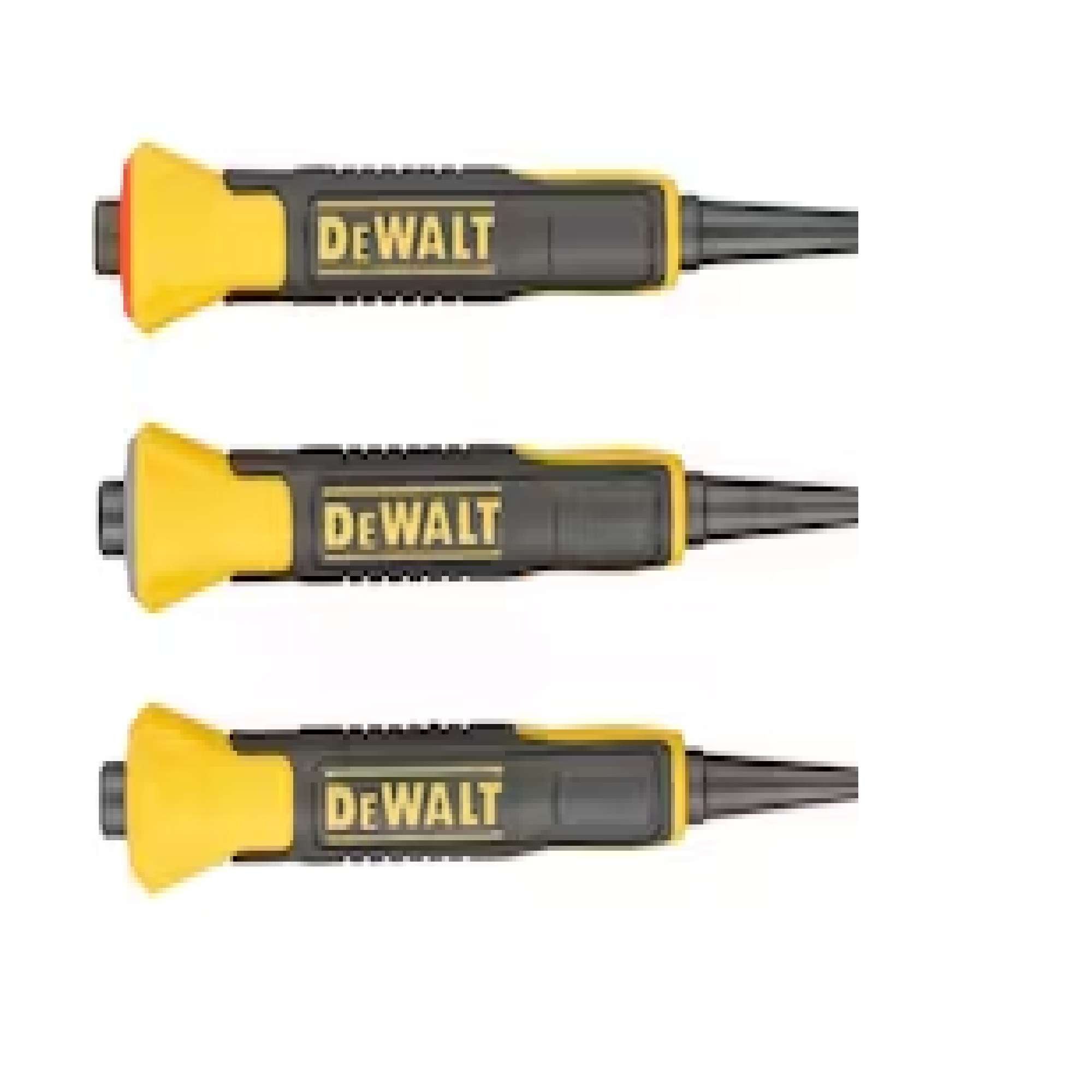 Set 3 cacciachiodi (0,8 - 1,5 - 2,4 mm) - Dewalt DWHT058018