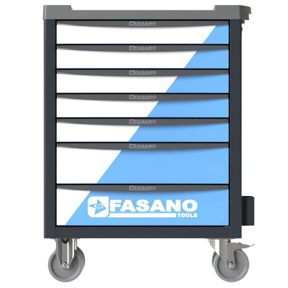 Carrello porta utensili 7 cassetti Versatile, capiente, sicuro - Fasano Tools