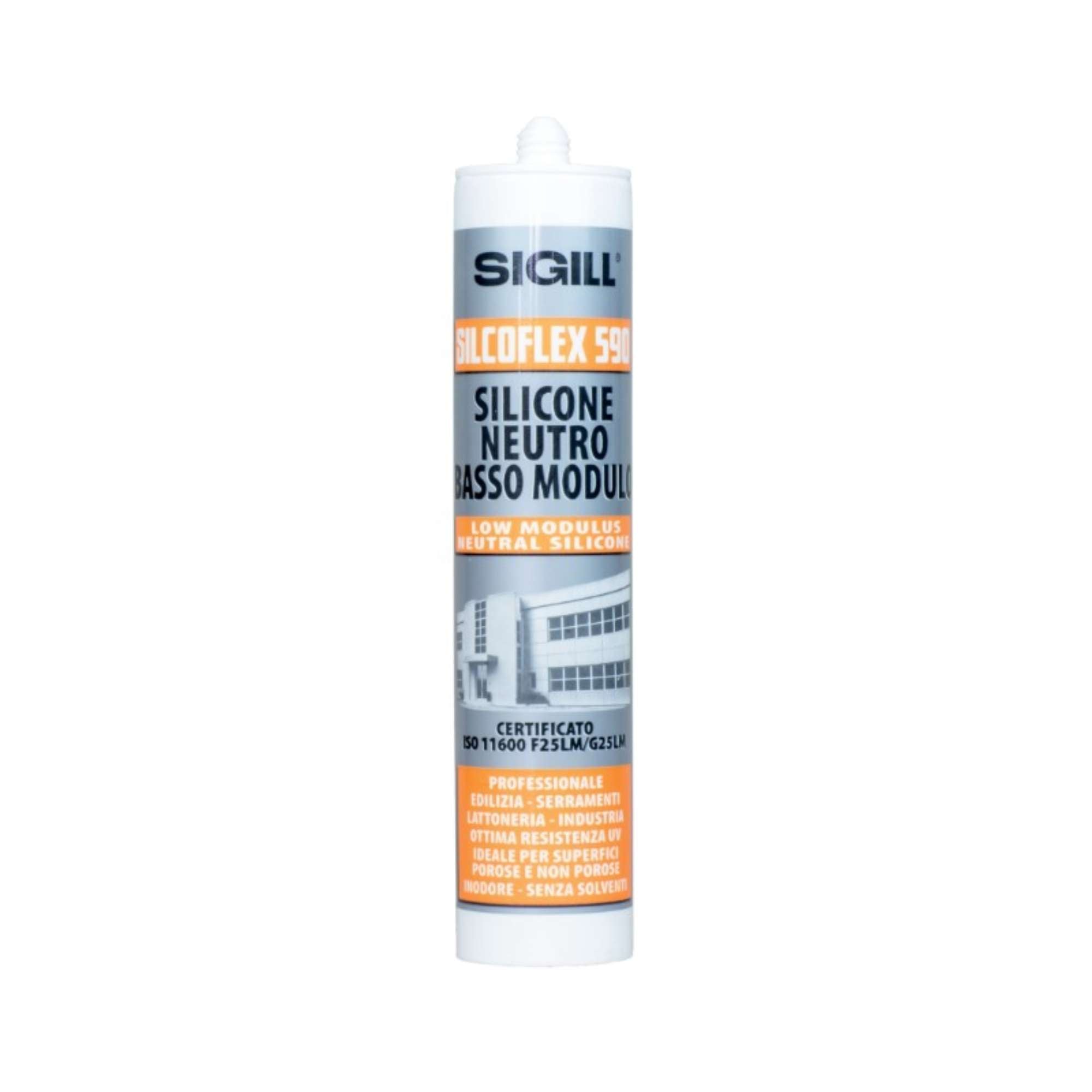 Sigillante basso modulo monocomponente Silcoflex 590 300ml - NPT