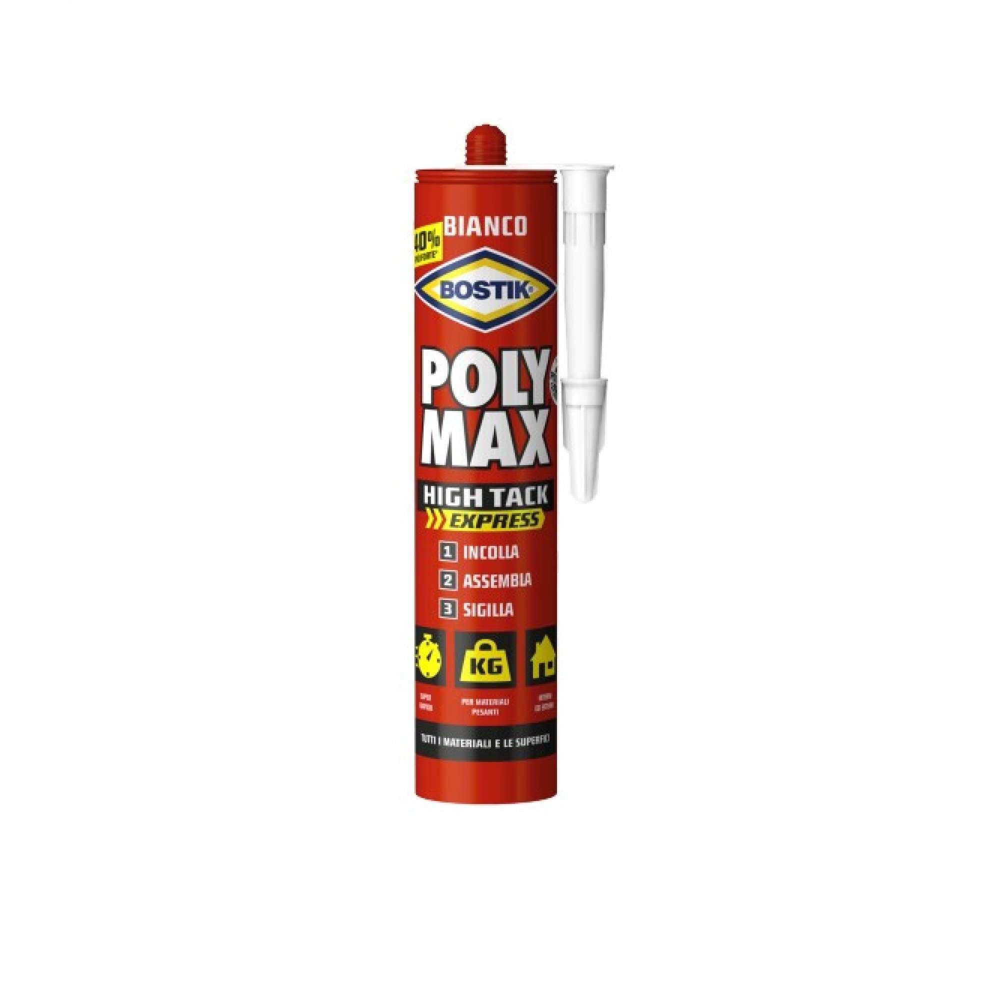 Sigillante Adesivo Polymax Hte Bianc - UHU Bostik 6316017